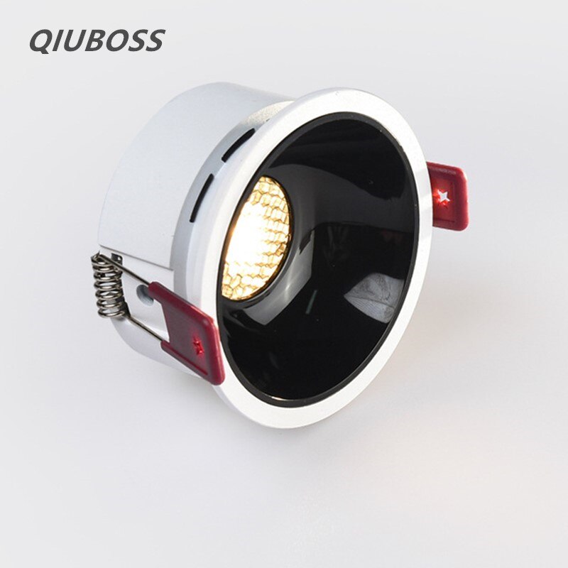 Anti-Glare Ceiling Spot Light 7W9W12W15W18W20W New Honeycomb Nest Reflector Home Bedroom Corridor Dimmable Embedded Downlight