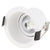 Anti Glare LED 5W 7W 10W 12W Embedded Ceiling Downlight Round Spotlights CRI90 Black White Led Ceiling  Indoor Lighting For Mall