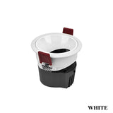 Anti-Glare LED Ceiling Spot Light Angle Adjustable Embedded Downlight Dimmable 7W 9W12W 15W18W24W for Hotel Pic Background Aisle