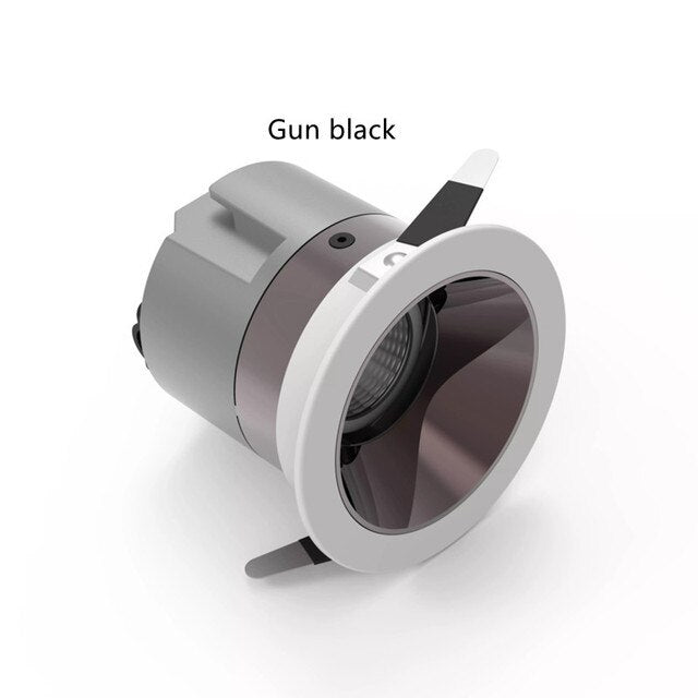 Anti-glare LED COB Downlight 7W 12W 20W 35W Round Spot Ceiling light Dimmable AC 110V 220V For Bedroom Living room Lighting