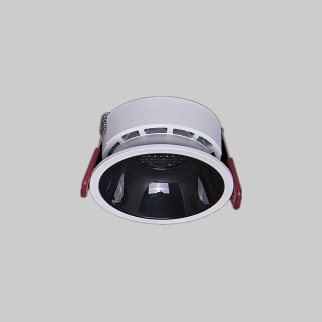 Anti-glare Recessed Ceiling Downlight lamp 7W 9W 12W 15W 18W 24W honeycomb cob led spot lights Ceiling Fixtures Lighting 85-265V