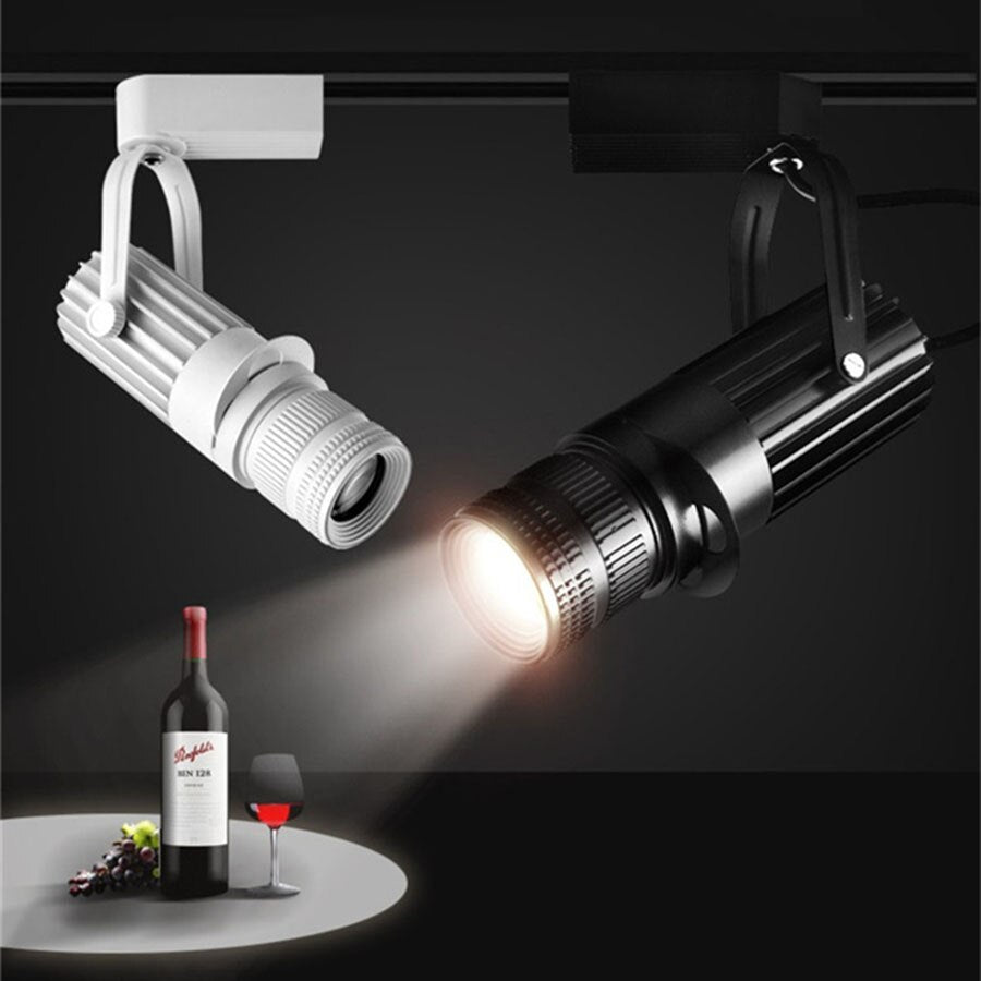 BEIAIDI Modern Zoom LED Track Spotlight 4 level Adjustable Focusing Ceiling Downlight Restuarant Museum Stage shop Track Light