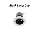 Borderless Anti-Glare LED Downlight 5W 7W 10W 12W 15W 20W Hotel &amp;Villa Lighting Dimmable Spotlight Adjustable Angle Ceiling Lamp