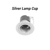 Borderless Anti-Glare LED Downlight 5W 7W 10W 12W 15W 20W Hotel &amp;Villa Lighting Dimmable Spotlight Adjustable Angle Ceiling Lamp