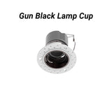 Borderless Anti-Glare LED Downlight 5W 7W 10W 12W 15W 20W Hotel &amp;Villa Lighting Dimmable Spotlight Adjustable Angle Ceiling Lamp