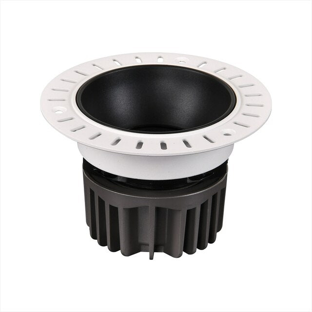 Borderless Anti-Glare LED Downlight 5W 7W 9W 12W 18W 24W Dimmable AC 85-265v Spotlight Ceiling Lamp For Hotel and Villa Lighting