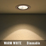COB Downlight LED Panel Recessed Down Light Round 3W 5W 7W 9W 12W Bedroom Kitchen Indoor Spot Lamp 220V 110V
