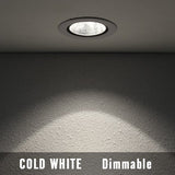 COB Downlight LED Panel Recessed Down Light Round 3W 5W 7W 9W 12W Bedroom Kitchen Indoor Spot Lamp 220V 110V