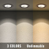 COB Downlight LED Panel Recessed Down Light Round 3W 5W 7W 9W 12W Bedroom Kitchen Indoor Spot Lamp 220V 110V