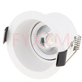 CRI92 Anti-glare LED 5W 7W 9W 12W 15W Embedded Ceiling Downlight Round Spotlights Recessed Led Indoor Ceiling Light for Jewelry