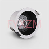 CRI92 Anti-glare LED 5W 7W 9W 12W 15W Embedded Ceiling Downlight Round Spotlights Recessed Led Indoor Ceiling Light for Jewelry
