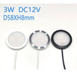 Ceiling Light Indoor LED Lighting 12V 24V Slim 8mm Surface Mounted Panel Lamp 3W Display Downlight Cabinet Camping Spotlight