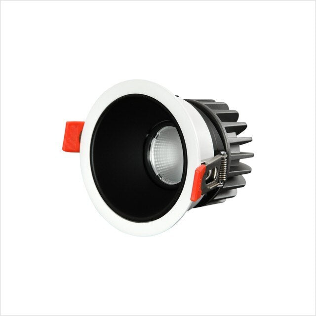 2021 New Anti Glare LED Downlights 7W 10W 12W 20W Round Frame Changeable Living room Bedroom Dimmable Ceiling Spot Lights