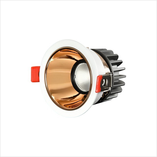 2021 New Anti Glare LED Downlights 7W 10W 12W 20W Round Frame Changeable Living room Bedroom Dimmable Ceiling Spot Lights