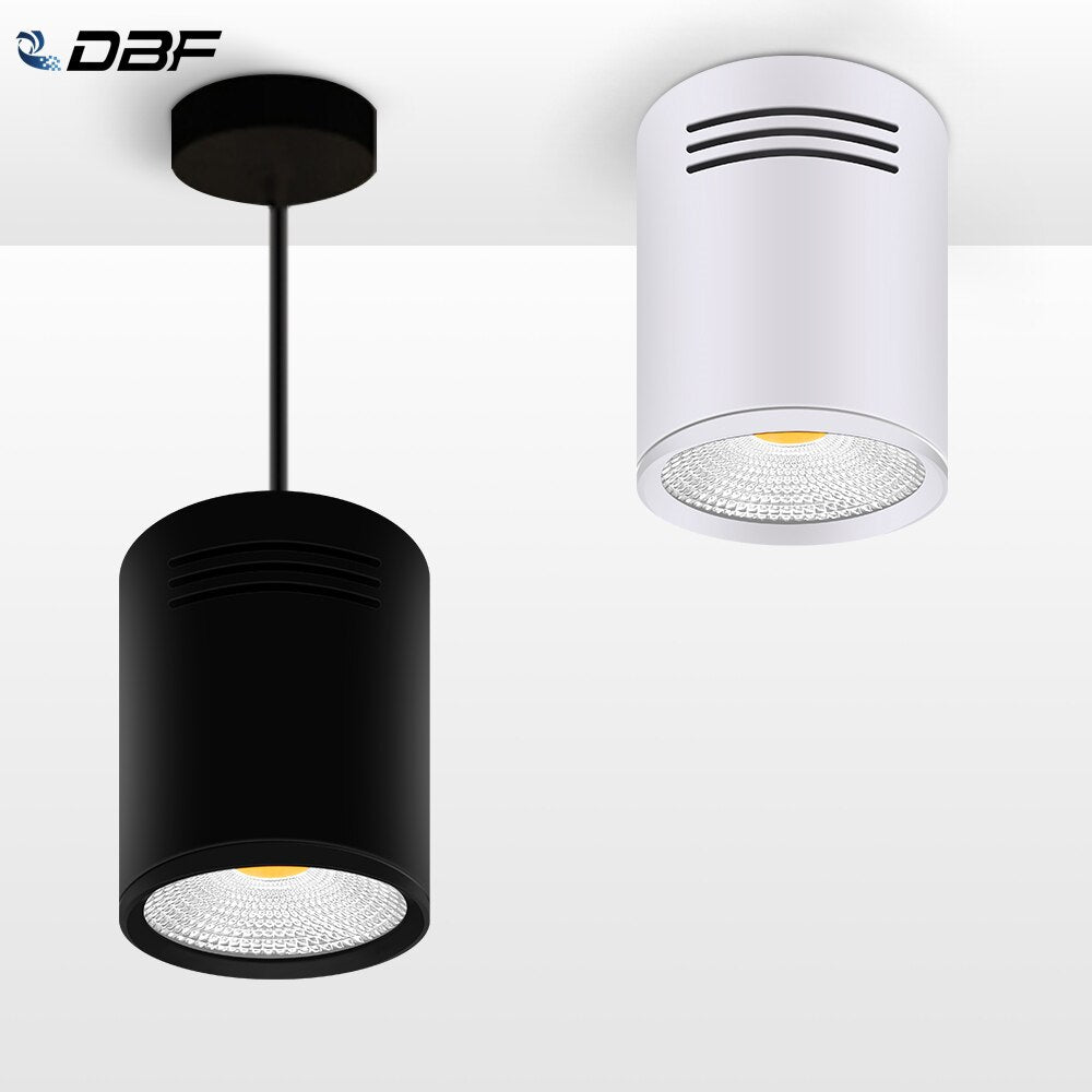 High Bright Epistar COB Ceiling Light 3W 5W 7W 10W 12W 15W Wire Hanging Surface Mount Ceiling Spot Light for Bar Kitchen