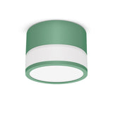 Macaroon Iron and Acrylic LED Ceiling Light 15W 12W 7W Dimmable Surface Mounted Ceiling Spot Light for Bar Kitchen Bedroom