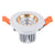 Decorate living room led down light with sliver and white housing led downlight