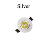 Dimmable 1W 3W 5W Mini Round 3W High Power LED Recessed Ceiling Down Light Lamps LED Downlights for Living Room Cabinet Bedroom