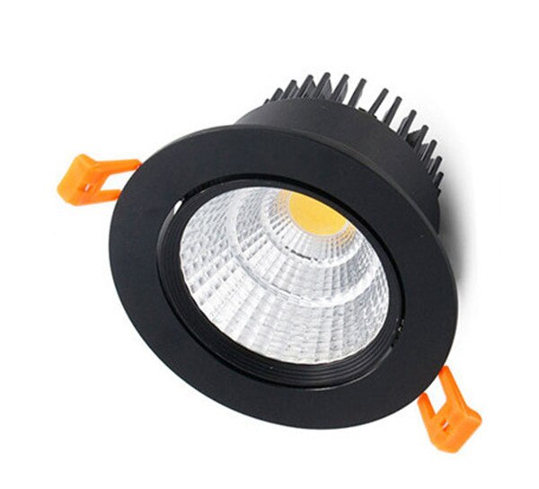 Dimmable 4 types round Recessed LED Downlights 5w7w9w12w15w COB LED CeilingLamp Spot Lights AC110-220V LED Lamp Indoor Lighting