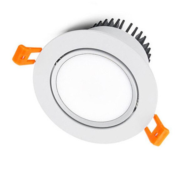 Dimmable 4 types round Recessed LED Downlights 5w7w9w12w15w COB LED CeilingLamp Spot Lights AC110-220V LED Lamp Indoor Lighting