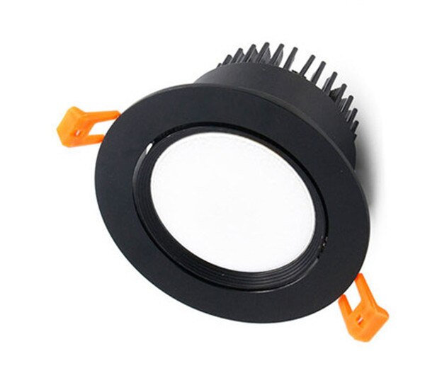 Dimmable 4 types round Recessed LED Downlights 5w7w9w12w15w COB LED CeilingLamp Spot Lights AC110-220V LED Lamp Indoor Lighting