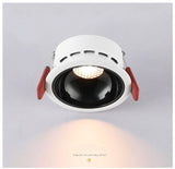 Dimmable AC110V-220V led Ceiling downlight 7W 12W 18W NO Glare LED Recessed Ceiling lamp Spot light For home illumination
