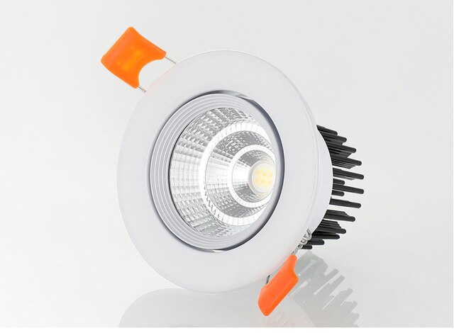 Dimmable AC85V-265V 5W7W9W12W15W18W25W30W ceiling lamp LED lamp embedded spotlight LED downlight
