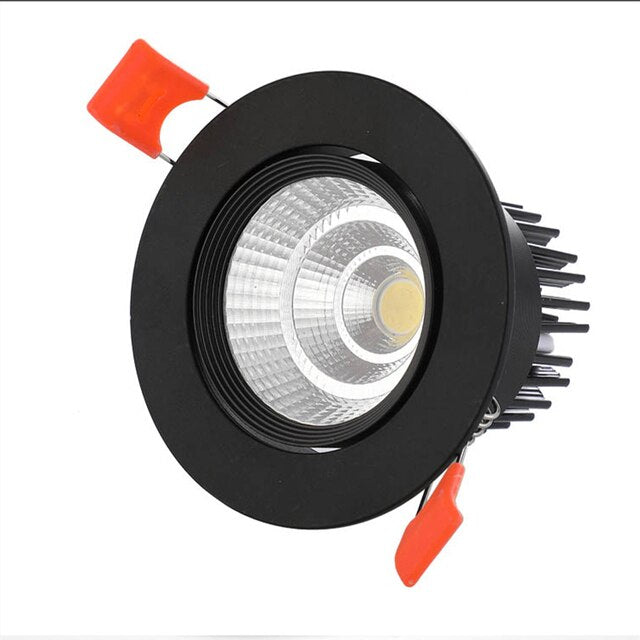 Dimmable AC85V-265V 5W7W9W12W15W18W25W30W ceiling lamp LED lamp embedded spotlight LED downlight