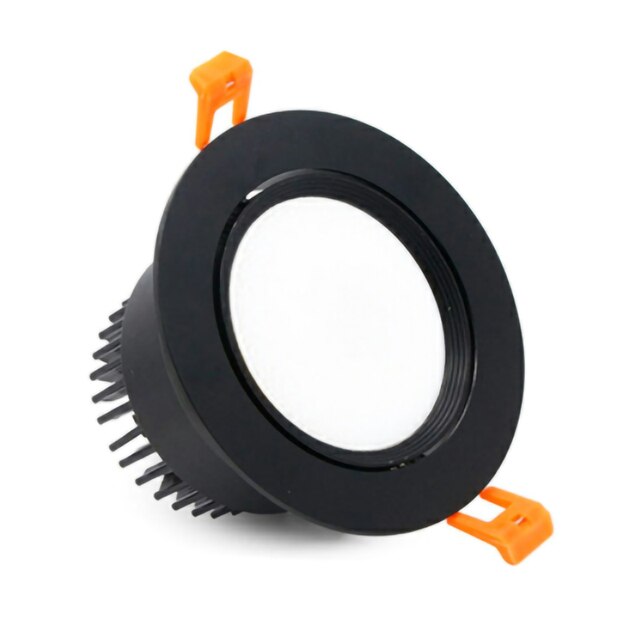 Dimmable AC90V-260V 3W5W7W9W12W15W18W LED Downlights Epistar Chip COB Recessed Ceiling Lamps Spot Lights For Home illumination