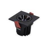 Dimmable Angle Adjustable Anti Glare Recessed LED Downlight 9W 12W 15W18W 24W 30W COB Ceiling Kitchen Living Room Indoor 85-265V