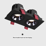 Dimmable  COB Downlight Ac220v Recessed Led 9W12WCeiling Panel Lights  Deep Anti-Glare Cellular Network Design Lights For Room