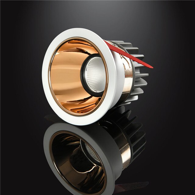 Dimmable COB LED Spotlight Anti-Glare led Ceiling Lamp 7W 12W 15W 20W Recessed LED Downlight for Bedroom Kitchen led Spot lights