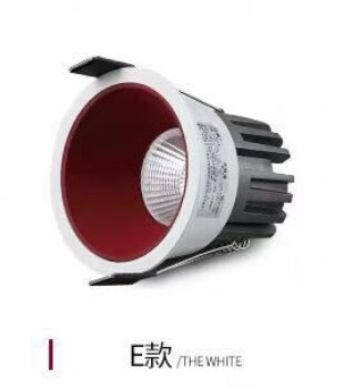 Dimmable Circular Anti Glare COB LED Downlights 7W-15W LED Ceiling Spot Lights Warm Cold White Background Lamps Indoor Lighting