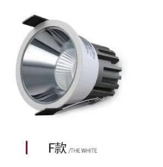 Dimmable Circular Anti Glare COB LED Downlights 7W-15W LED Ceiling Spot Lights Warm Cold White Background Lamps Indoor Lighting