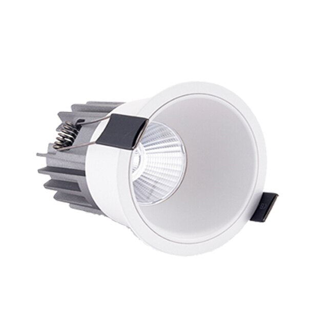 Dimmable Cob Led Anti-Glare Recessed Downlights Light 7W 9W 12W 15W Led Ceiling Spot Ac220v Lights Living Lights For Room Hotel