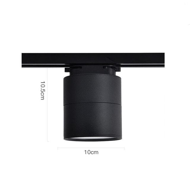 Dimmable Folding Rotating LED Downlight 7W10W 15W 18W COB Track light Ceiling Spot Lights AC85~265V Wall Lamps Indoor Lighting