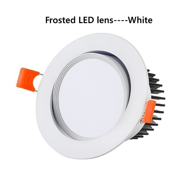 Dimmable LED Downlight 12W 7W 5W Round Recessed Lamp 220V 110V Led Bulb Bedroom Kitchen Indoor LED Spot Lighting Fixture
