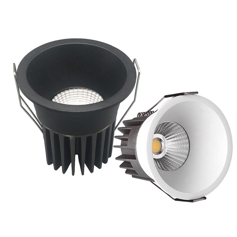 Dimmable LED Downlight 5W 7W 12W 15W Aluminum Recessed LED Spot Lighting 220V 110V Bedroom Kitchen Indoor down light