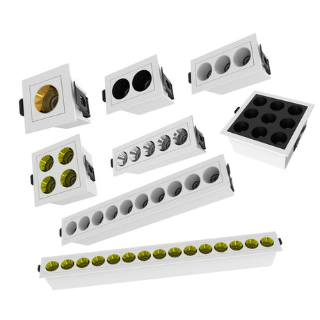 Dimmable LED Downlight Spot Light Line Light 3W 6W 12W 15W 30W 45W Bar Creative Linear Long Strip Living Room Corridor Recessed