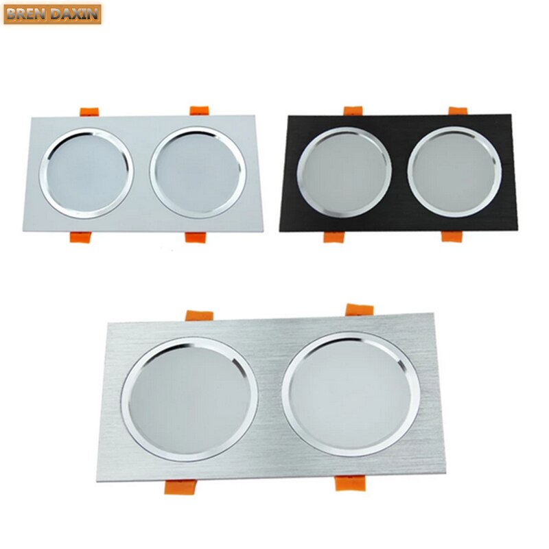 Dimmable LED Downlights 12W 16W 20W AC85-265V Square LED Ceiling Lamp Down Light for Kitchen Home Indoor Lighting