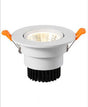 Dimmable LED Recessed Downlight 3W 5W 7W 12W 15W White/Black Body Ceiling Spot Light with 90-265V LED Driver 3000K 4000K 6000K