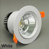 Dimmable LED Recessed Downlights AC85-265V 3W 5W 7W 9W 12W 15W LED lamp Ceiling Spot light Bedroom Indoor Lighting