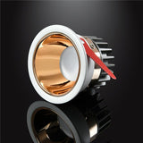 Dimmable LED Recessed downlight NO Glare Ceiling lamp AC85-265V 7W 12W 20W LED COB Spotlight Round Recessed lamp Indoor Lighting