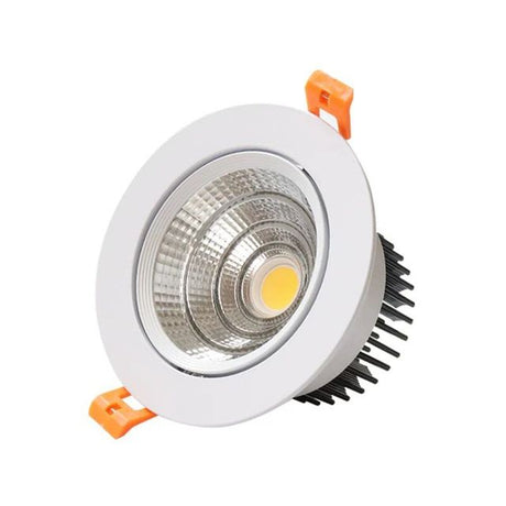 Dimmable LED downlight COB spotlight AC85V-265V5W7W9W12W15W18W embedded LED ceiling light spotlight for home commercial lighting