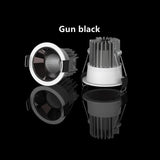 Dimmable Led Downlight 20W 24W 7W 9W 12w 15W COB LED Spot 220V / 110V Ceiling Lamp Recessed Down Lights Round Led Spotlight 24°