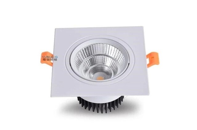 Dimmable Led Downlight 3W 5W 7W 9W 12W 15W Angle Adjustable COB Ceiling Spot Light AC85-265V Recessed Lamp Indoor Lighting