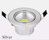 Dimmable Led Downlight Light Angle Adjustable COB Ceiling Spot Light 3w 5w 7w 9w 12w 15w Ceiling Recessed Lights AC85-265V