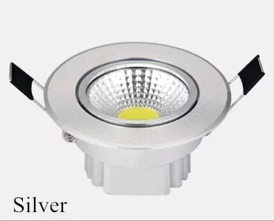 Dimmable Led Downlight Light Angle Adjustable COB Ceiling Spot Light 3w 5w 7w 9w 12w 15w Ceiling Recessed Lights AC85-265V