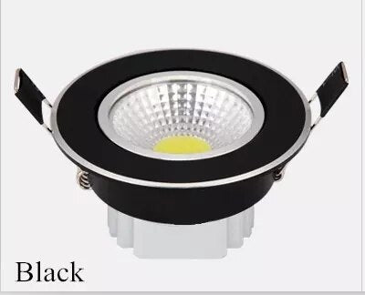 Dimmable Led Downlight Light Angle Adjustable COB Ceiling Spot Light 3w 5w 7w 9w 12w 15w Ceiling Recessed Lights AC85-265V