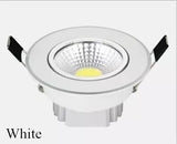 Dimmable Led Downlight Light Angle Adjustable COB Ceiling Spot Light 3w 5w 7w 9w 12w 15w Ceiling Recessed Lights AC85-265V